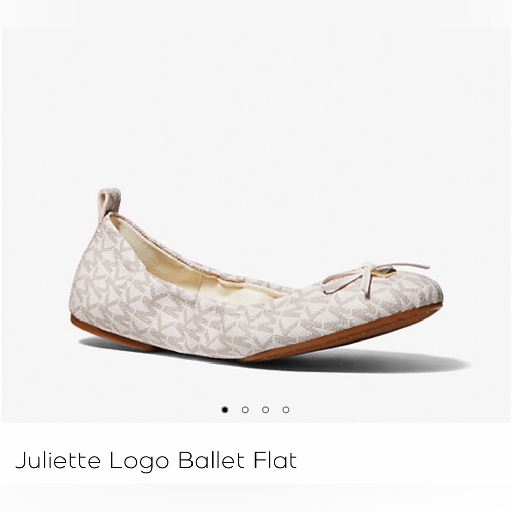 💯 Michael Kors Juliette flat Size 6
